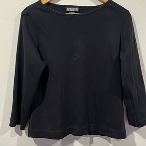 Land’s End navy blue top